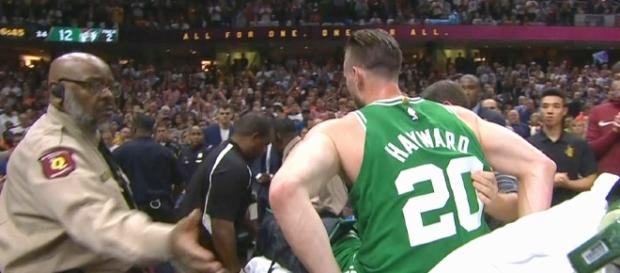 Gordon Hayward suffered a horrific accident during the Celtics' season opener. Gordon Hayward suffered a horrific accident during the Celtics' season opener.