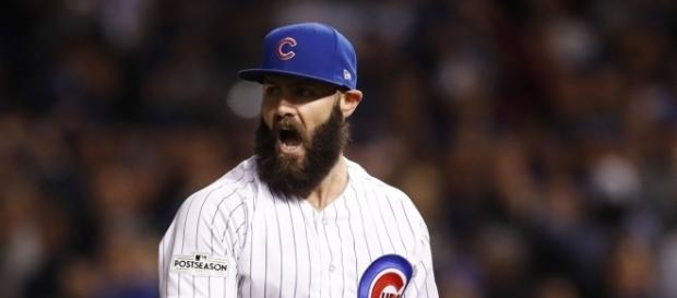 Jake Arrieta tuvo la que puede ser su última apertura con la franela de los Cubs. Jake Arrieta tuvo la que puede ser su última apertura con la franela de los Cubs.