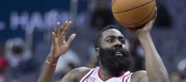 James Harden of Houston Rockets by Keith Allison, Wikipedia James Harden of Houston Rockets by Keith Allison, Wikipedia