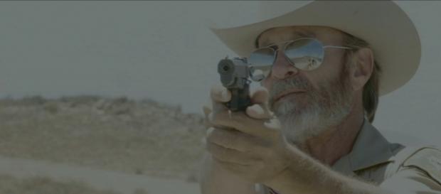 Marshal Hilton plays the part of a lawman in ‘Bunnyman Vengeance’. (Image Credit: Photo via Clint Morris, October Coast; used with permission.) Marshal Hilton plays the part of a lawman in ‘Bunnyman Vengeance’. (Image Credit: Photo via Clint Morris, October Coast; used with permission.)