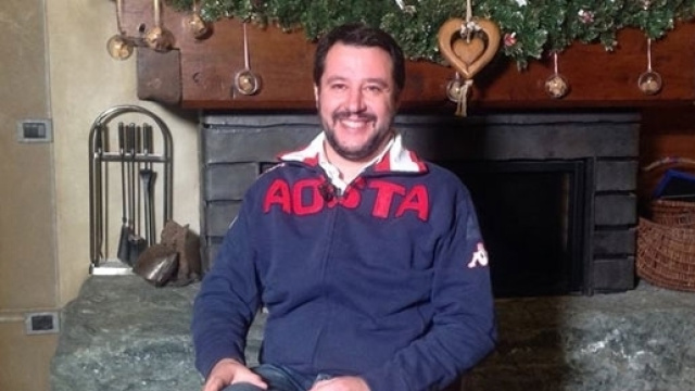 Il capo della Lega, Matteo Salvini
