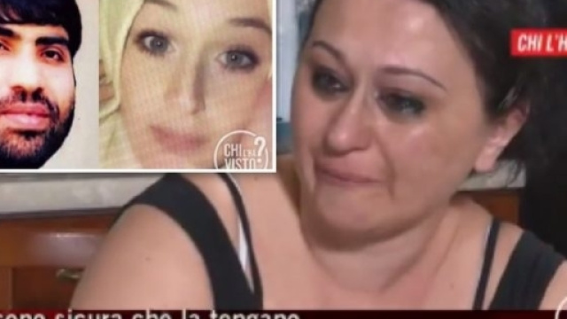 La mamma della 15enne Rosa Di Domenico crede che il pakistano Al&igrave; Qasib tenga sua figlia reclusa da qualche parte.