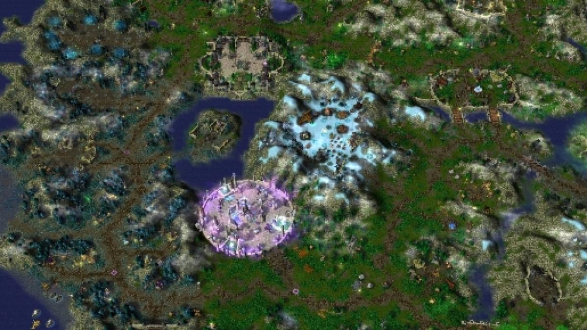 Warcraft Frozen Throne Maps