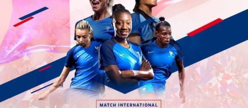 Affiche France-Angleterre Football Féminin © FFF