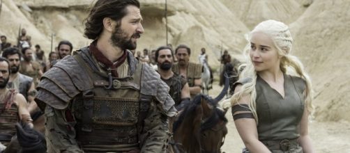 Daenerys Targaryen e Daario Naharis di Game of Thrones