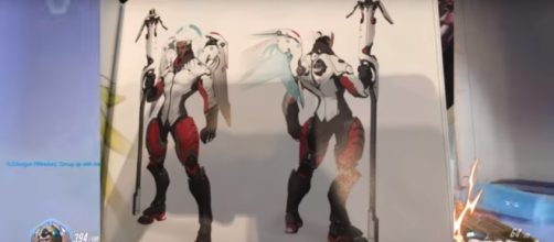 Overwatch Mercy Concept Art Blizzard Entertainment (Image Credit: RejectedShotgun - Overwatch News/YouTube)