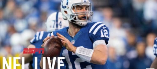 Should Andrew Luck sit out the remainder of the season [Image credit - - ESPN/YouTube]