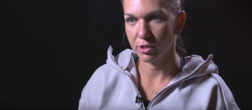 Simona Halep during an interview in Wuhan, China. (Image Credit: WTA/YouTube)