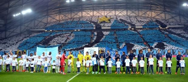 Le stade vélodrome lors d'un classique entre L'OM et le PSG Le stade vélodrome lors d'un classique entre L'OM et le PSG