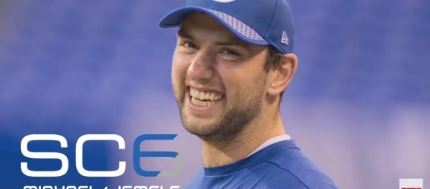 Should Andrew Luck be shut down after this set back? - ESPN/YouTube Should Andrew Luck be shut down after this set back? - ESPN/YouTube