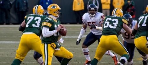 Breaking down Aaron Rodgers career dominance over Chicago Bears [Image by Mike Morbeck / Wikimedia Commons]
