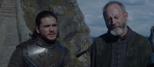 Game of Thrones, Jon Snow, Ser Davos- (YouTube/Doran Martell)