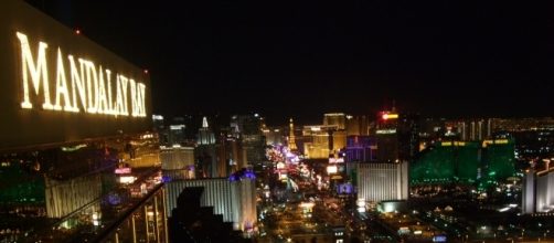 A shooter opened fire on a concert crowd from the 32nd floor of the Mandalay Bay Resort and Casino. (Image Credit: Flickr / Joseph Hunkins)