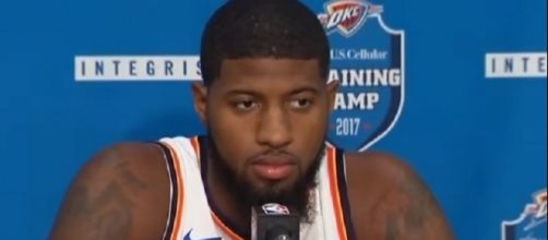 Paul George has a $20.7 million player option in his contract for 2018 -- ESPN via YouTube