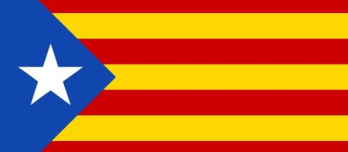 The Estelada, the Catalan flag of independence (Image Credit: Huhsunqu/Wikimedia Commons).