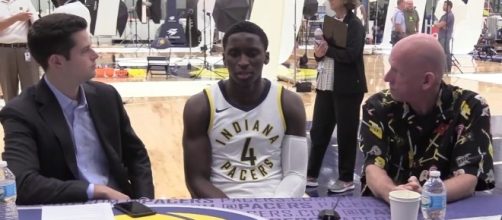 Victor Oladipo of the Indiana Pacers (via YouTube - Sportstalk screencap)