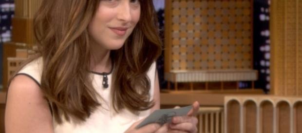 Dakota Johnson, (Image Credit: The Tonight Show Starring Jimmy Fallon/ YouTube) Dakota Johnson, (Image Credit: The Tonight Show Starring Jimmy Fallon/ YouTube)