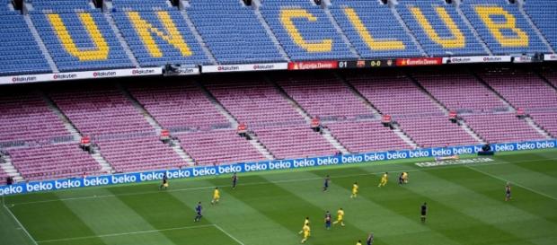 FC Barcelona jugó Las Palmas en un vacío Nou Camp Getty 2017. FC Barcelona jugó Las Palmas en un vacío Nou Camp Getty 2017.