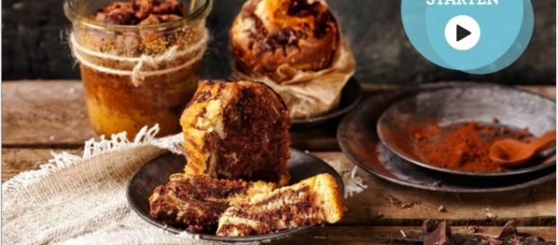Marmorkuchen to go mit süßem Schokokern – Die Anleitung Marmorkuchen to go mit süßem Schokokern – Die Anleitung