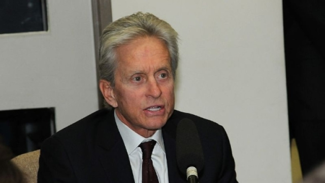 Il celebre attore americano, Michael Douglas