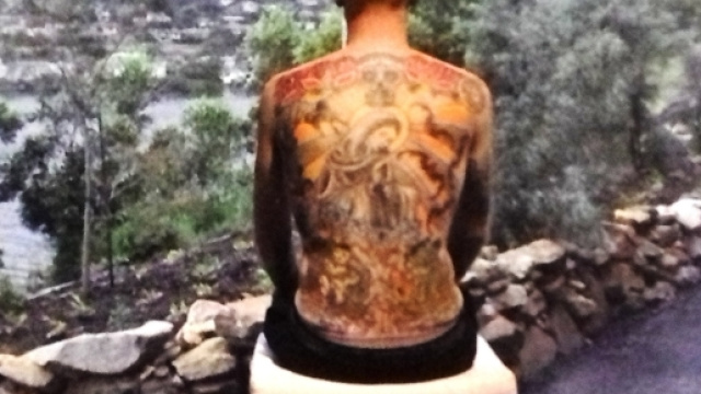 Wim Delvoye, "Tim" pelle tatuata, grandezza naturale (2006-2008)