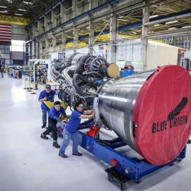 BE-4 engine [Image Credit: NASA/Wikimedia Commons]