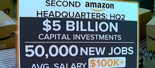 Amazon has contest to get the winning city as second headquarters [Image: CBS This Morning/YouTube]
