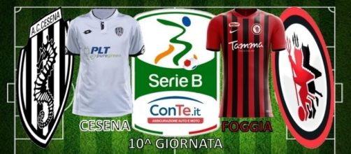 Cesena e Foggia si sfideranno oggi nella 10^ giornata del campionato di Serie B ConTe.it