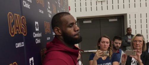 LeBron James is trying to get back in shape - ESPN/YouTube