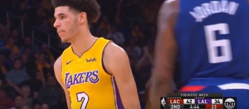 Lonzo Ball's disappointing debut game. Image credit: CliveNBAParody/YouTube