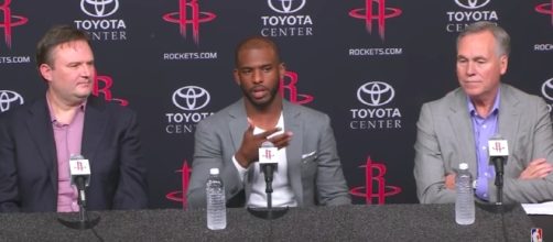 The player left Los Angeles to join the Houston Rockets. [Image Credit: NBA/YouTube screencap]