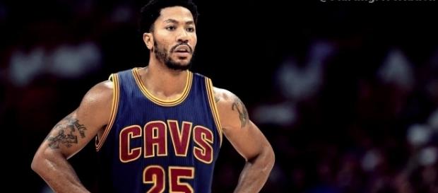 Derrick Rose sous ses nouvelles couleurs, celles des Cavs ! Derrick Rose sous ses nouvelles couleurs, celles des Cavs !