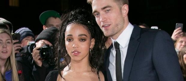FKA Twigs, Robert Pattinson - (Image Credit: Wochit Entertainment/YouTube) FKA Twigs, Robert Pattinson - (Image Credit: Wochit Entertainment/YouTube)