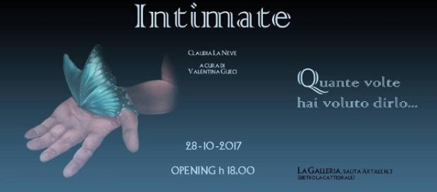 Intimate - Mostra di Claudia La Neve Intimate - Mostra di Claudia La Neve