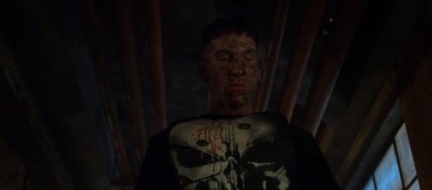 Jon Bernthal's 'Punisher' takes on superhuman foes as the Netflix show premieres on the same day as 'Justice League.' | Credit (Netflix/YouTube) Jon Bernthal's 'Punisher' takes on superhuman foes as the Netflix show premieres on the same day as 'Justice League.' | Credit (Netflix/YouTube)