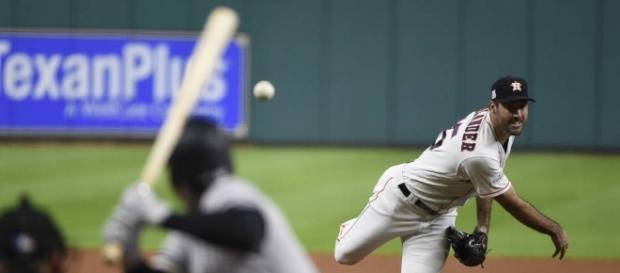 Verlander tuvo 7 entradas con 8 ponches. Verlander tuvo 7 entradas con 8 ponches.