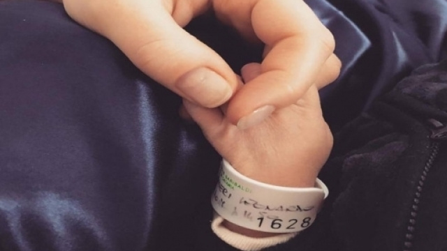 Alessia Cammarota ha partorito: ecco la foto commovente del piccolo Leonardo