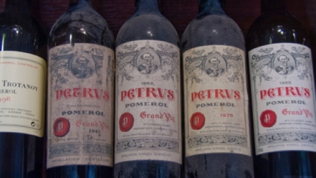 Château Petrus, quand les bouteilles sont en faite de la piquette