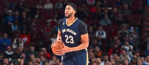 Anthony Davis and the Pelicans host the Golden State Warriors on Friday night. [Image via NBA/YouTube]