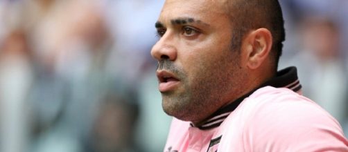 Fabrizio Miccoli quando vestiva la casacca del Palermo