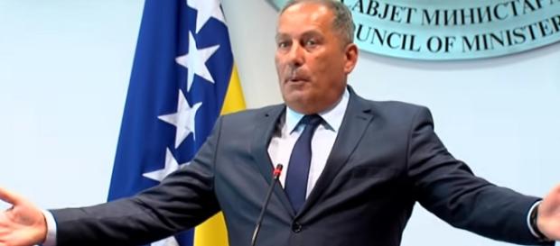 Dragan Mektic, ministro dell'Interno della Bosnia-Erzegovina Dragan Mektic, ministro dell'Interno della Bosnia-Erzegovina