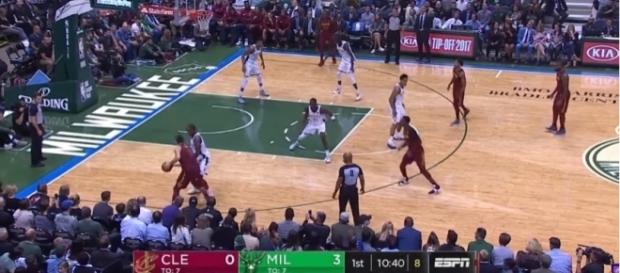 The Cavaliers won against the Bucks, with James leading the team in scoring. Image Credit: Real Ximo Pierto/Youtube The Cavaliers won against the Bucks, with James leading the team in scoring. Image Credit: Real Ximo Pierto/Youtube
