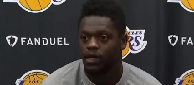 Julius Randle scored eight points in 13 minutes of play vs Suns (Image Credit: Justin LA Lakers 2/YouTube) Julius Randle scored eight points in 13 minutes of play vs Suns (Image Credit: Justin LA Lakers 2/YouTube)