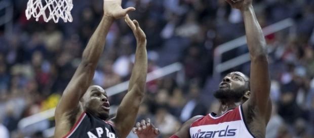 Kyle Lowry goes for the block | Image/source: Keith Allison/Flickr Kyle Lowry goes for the block | Image/source: Keith Allison/Flickr