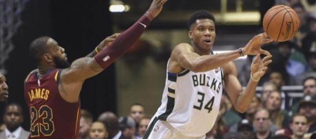 LeBron has high praise for Giannis - (Image: YouTube/NBA) LeBron has high praise for Giannis - (Image: YouTube/NBA)