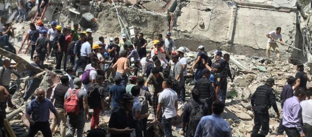 Una foto del terremoto en Pueblo en el 2017 Una foto del terremoto en Pueblo en el 2017