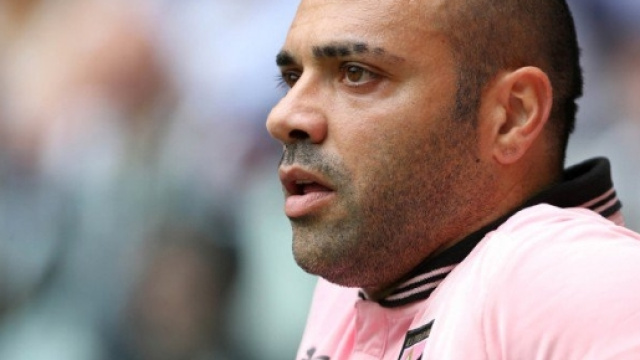 Fabrizio Miccoli quando vestiva la casacca del Palermo