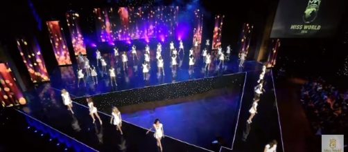 Miss World 2016 opening number. (Image Credit: Miss World / YouTube)