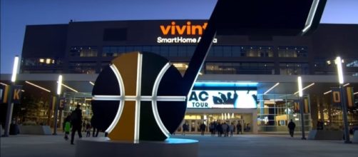 Oklahoma City Thunder vs Utah Jazz on Saturday night at Vivint Smart Home Arena [Image Credit: NBA Conference YouTube]