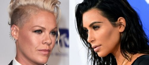 Pink poderia estar reabrindo guerra com Kim Kardashian